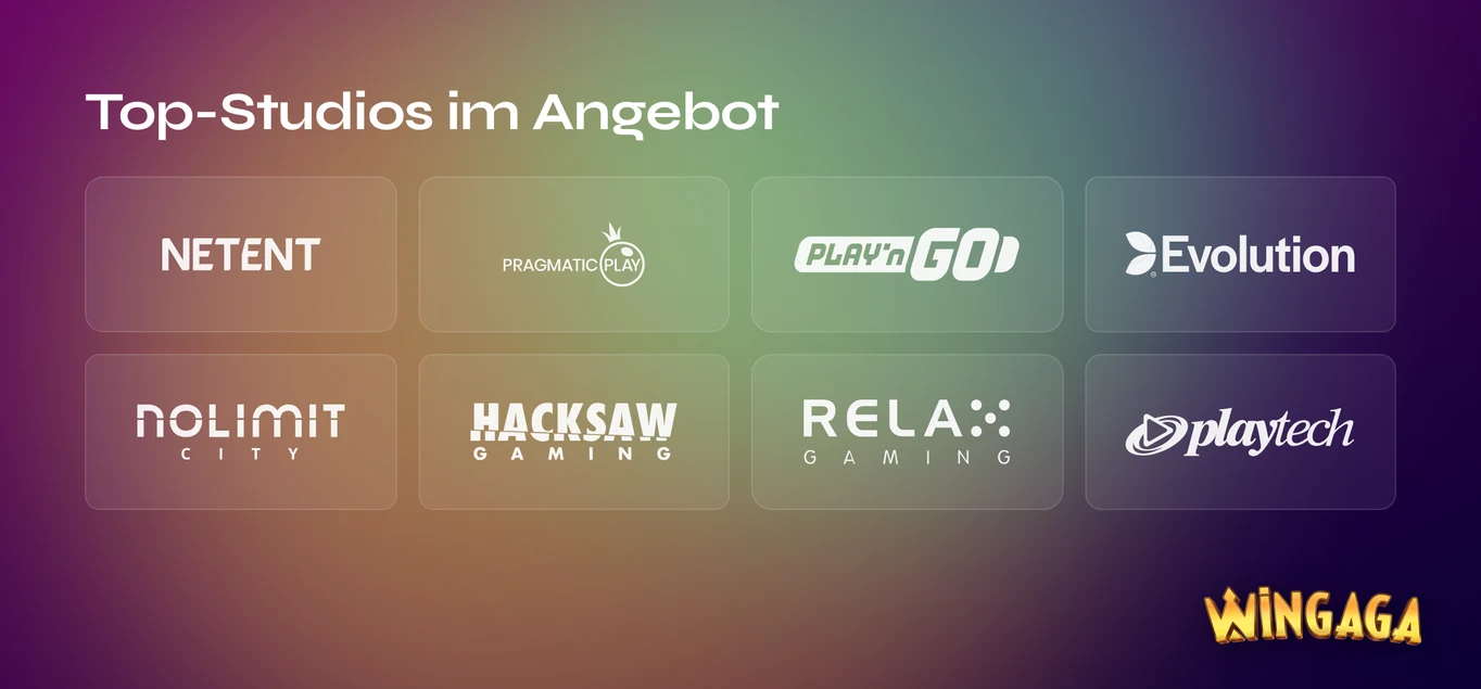 Studios wie Playtech entdecken