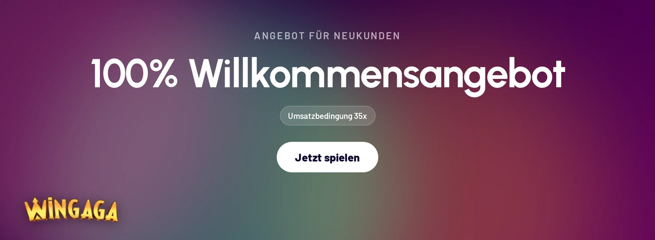 100%-Willkommensbonus sichern